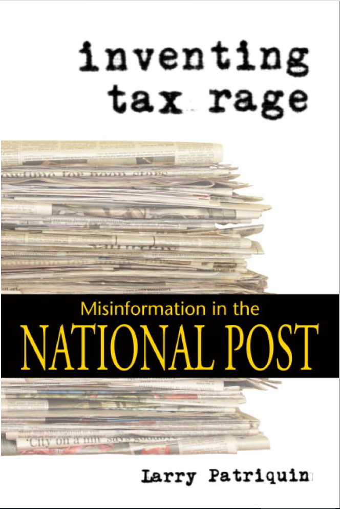 Larry Patriquin book "Inventing Tax Rage"